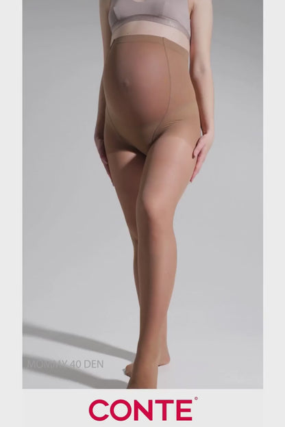 Conte Mommy 40 Den - Classic Dense Maternity Women's Tights (20С-103СП)