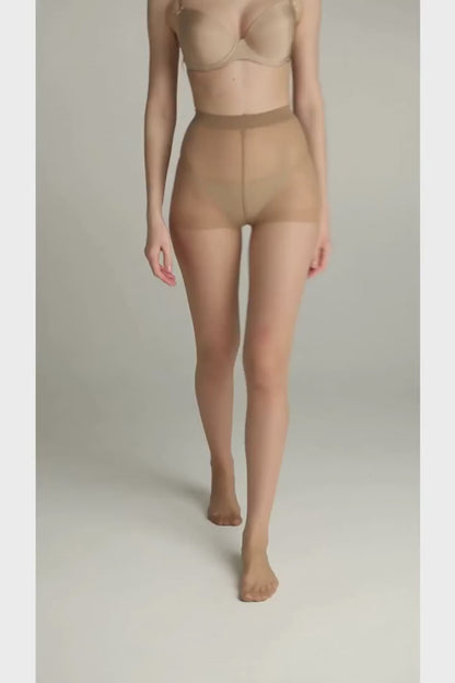 Conte Solo 15 Den - Classic Women's Pantyhose with a Reinforced Shorts (17S-89SP)