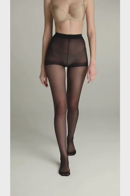 Conte Solo 15 Den - Classic Women's Pantyhose with a Reinforced Shorts (17S-89SP)