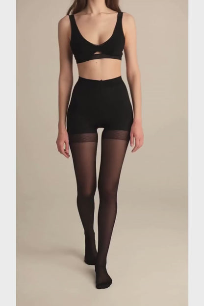 Conte X-Press Soft 20 Den - 5 Modelling Belts Control Top Women's Tights (8S-66SP)