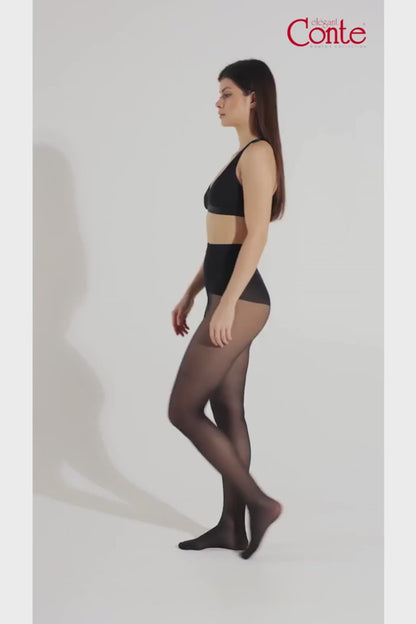 Conte Slimfit 20 Den - Моделирующие женские колготки с широким поясом (8С-73СП)