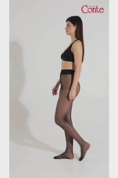 Conte Tango 40 Den - Classic Sheer to Waist T-top Women's Tights (8S-46SP)