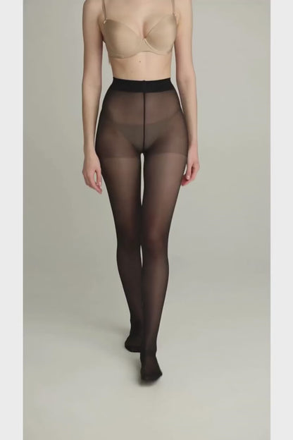 Conte Nuance 40 Den - Classic Women's Tights with a Reinforced Shorts (8С-37СП)