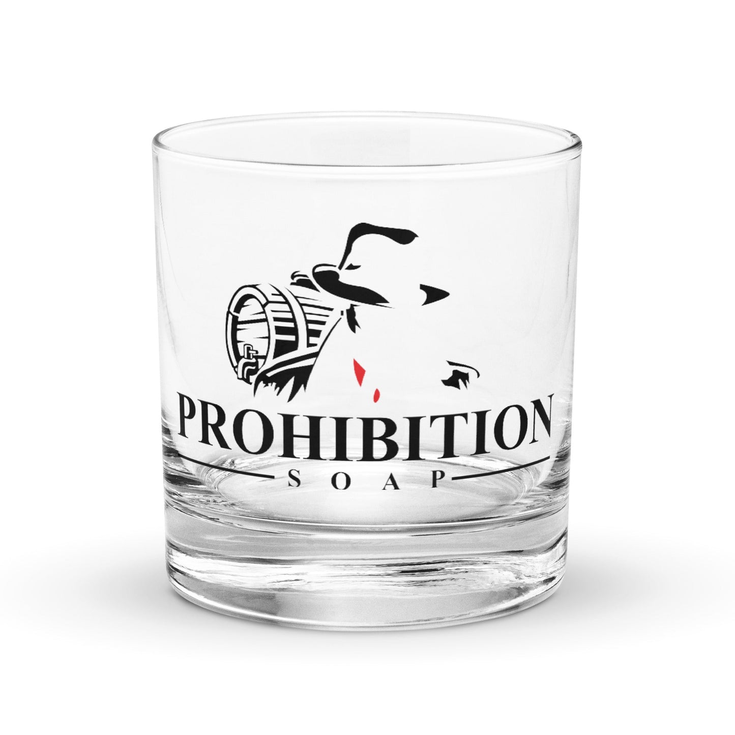 Prohibition Soap Rocks Glass