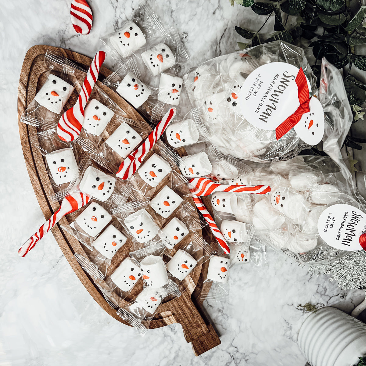 Snowman Marshmallows 24