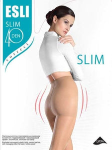 Conte/Esli Slim 40 Den - Correct Modelling Control Top Women's Tights (8С-61СПЕ)