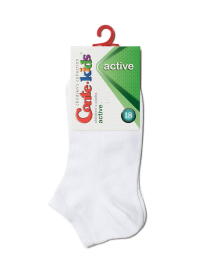 Conte-Kids Active #19С-180СП(484) - Лот из 2 пар хлопковых носков для девочек