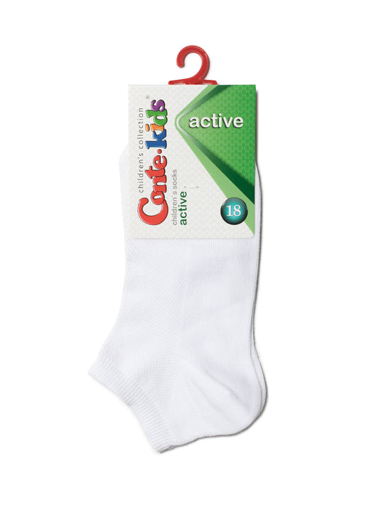 Conte-Kids Active #19С-180СП(484) - Lot of 2 pairs Cotton Socks for Girls