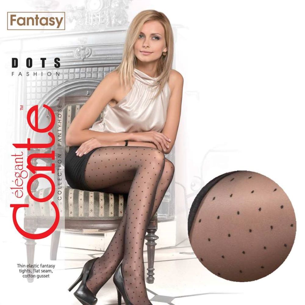Conte Dots 20 Den - Fantasy Polka Dots Women's Tights (14С-48СП)