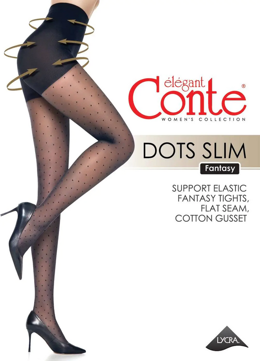 Conte X-Press Soft 40 Den - 5 Modelling Belts Control Top Women's