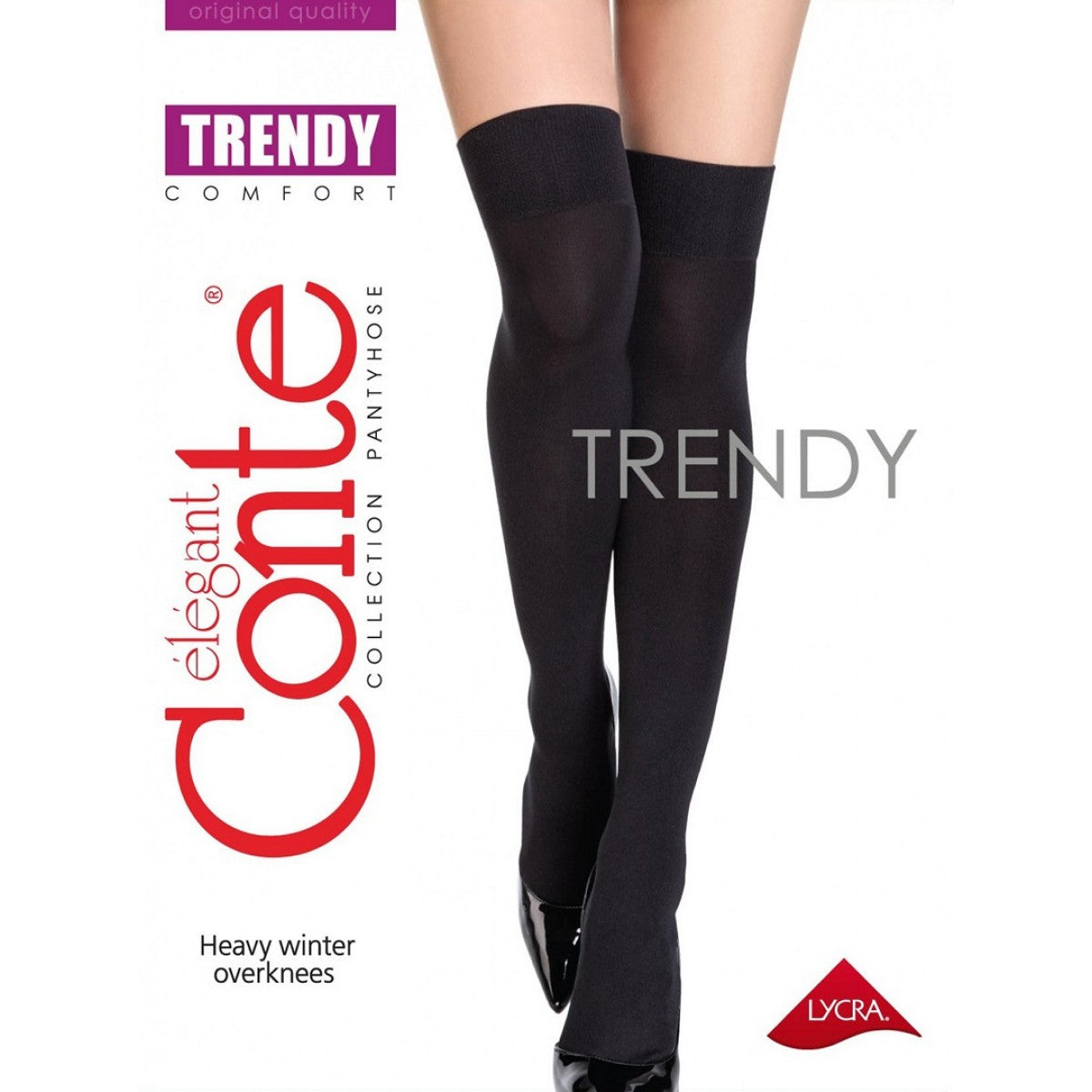Conte Trendy - Elegant Opaque Winter Women's Overknee (17С-176СП)