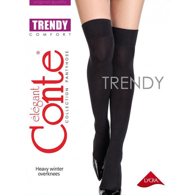 Conte Trendy - Elegant Opaque Winter Women's Overknee (17С-176СП)