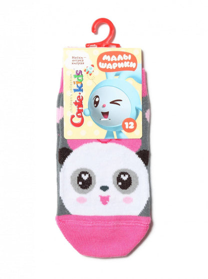 Conte-Kids Малышарики #16С-33СП(262) - Lot of 2 pairs Cotton Socks for Girls