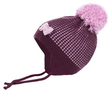Load image into Gallery viewer, Conte/Esli Double knitted kids hat with pom-pom - For Girls (17С-2СП)