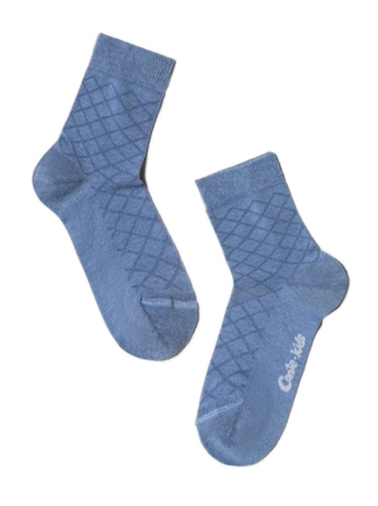 Conte-Kids Class #13С-9СП(152) - Lot of 2 pairs Cotton Socks For Boys