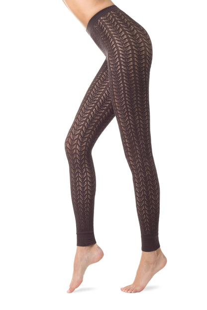 Conte Art - MicroModal Ajour Openwork Women's Leggings (13С-52СП)