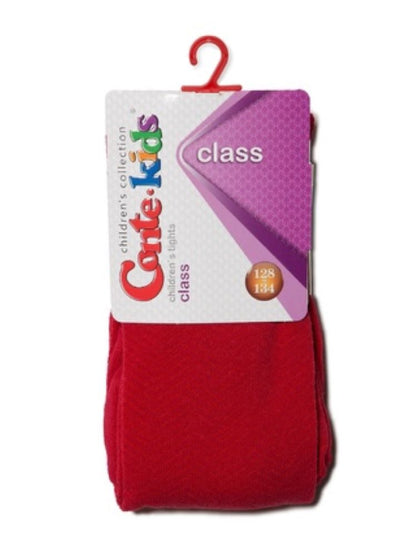 #7С-31СП(192) - Тонкі бавовняні колготки Class Conte-Kids для дівчаток 8, 10 та 12 років. 