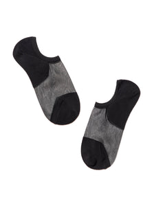 Conte Active #18С-4СП(000) - Lot of 2 pairs Cotton Women's Socks (with sheer mesh insert)