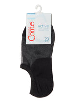 Load image into Gallery viewer, Conte Active #18С-4СП(000) - Lot of 2 pairs Cotton Women&#39;s Socks (with sheer mesh insert)