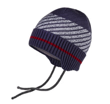 Load image into Gallery viewer, Conte/Esli Double knitted kids hat with strings - For Boys (18С-39СП)