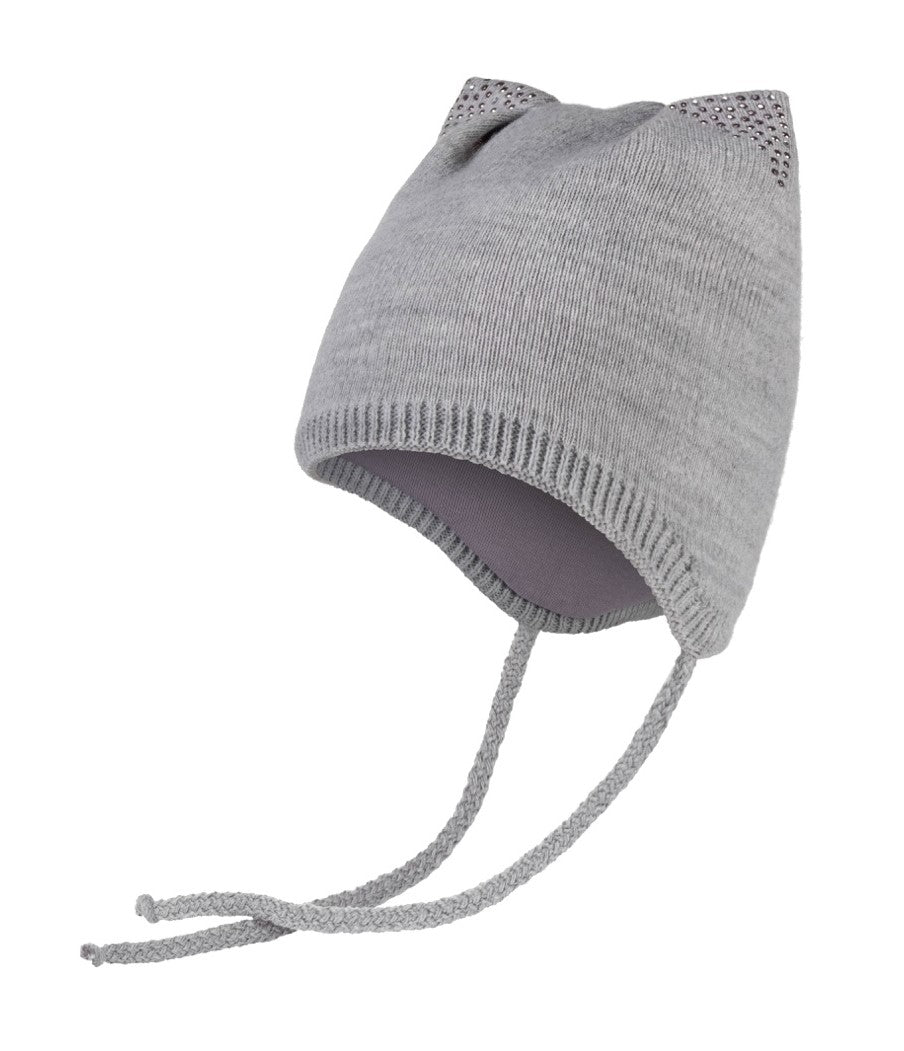 Conte/Esli Double knitted kids hat with insulation & cotton lining - For Girls (18С-32СП)