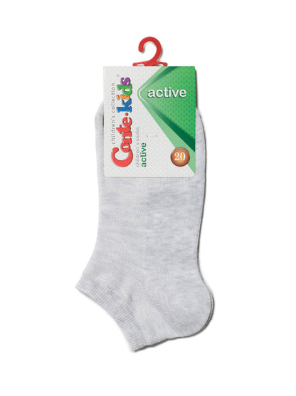 Conte-Kids Active #19С-180СП(484) - Лот из 2 пар хлопковых носков для девочек