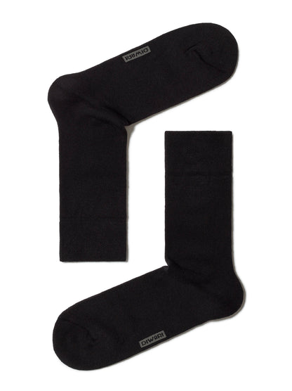 Lot of 2 pairs - DiWaRi Comfort #6С-18СП(000) - Conte Classic Cotton Warm Terry Foot Men's Socks