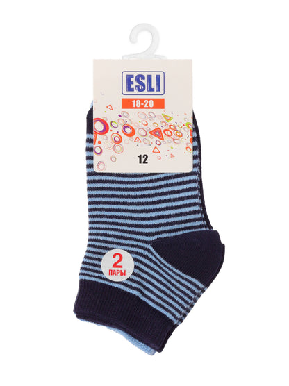 Conte Esli #14С-14СПЕ(709) - Pack of 2 pairs Cotton Socks For Boys