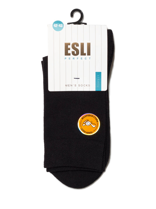 Esli Perfect #14С-117СПЕ(000) - Носки Conte Classic Cotton Warm Terry Foot Men's Socks - Lot of 2 pairs