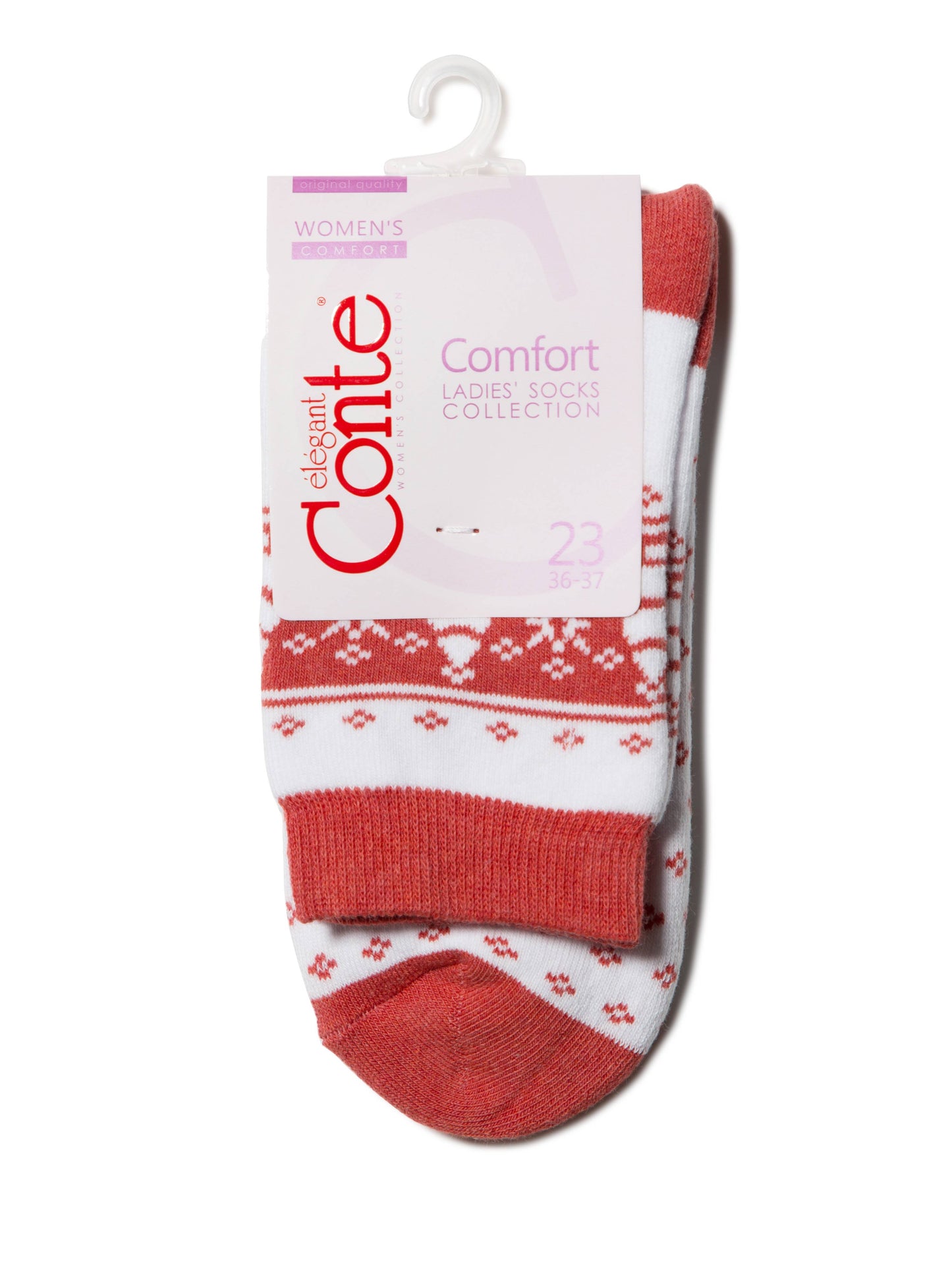 Conte Comfort #7С-47СП(080) - Lot of 2 pairs Cotton Terry Women's Socks