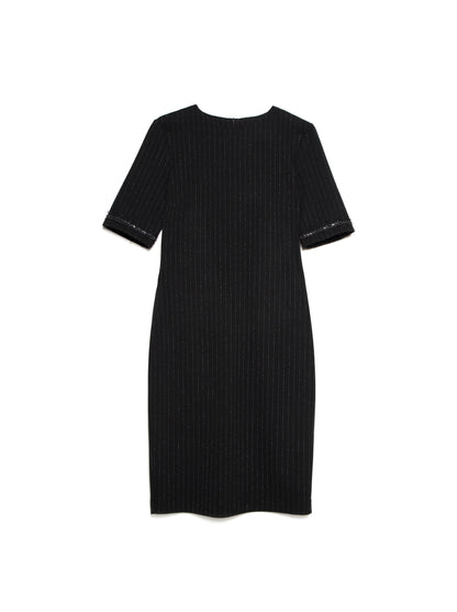 Conte Elegant Black Shine Women's/Girls Dress #19С-828ТСП (LPL 1039)