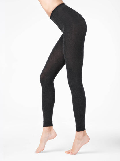 Conte Cashmere 250 Den - Warm Thin Soft Women's Leggings with 7% cashmere (15С-1СП)