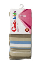 Load image into Gallery viewer, Conte-Kids Cotton Classic Striped Leggings for Girls - Viva #6С-14СП(005)