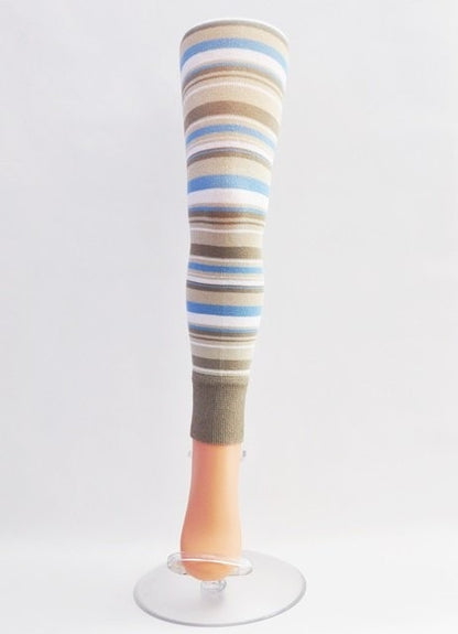 Conte Viva #6С-14СП(005) - Kids Cotton Classic Striped Leggings for Girls