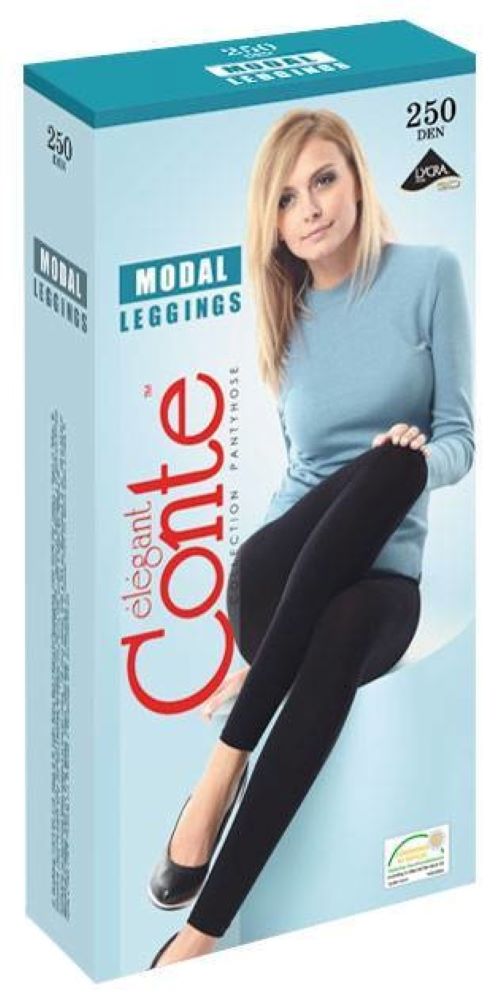 Conte Modal 250 Den - Micromodal Low Waist Modeling Women's Leggings (7С-66СП)