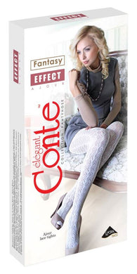 Conte Effect - Micromodal Ajour Openwork Women's Tights (7С-88СП)