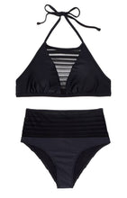 Load image into Gallery viewer, Conte/Esli Women&#39;s Swimming Black Bikini/Panty/Bottom - Tropea #0417