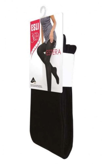 Conte/Esli Estera 300 Den - 74% Cotton Warm Opaque Women's Tights (14С-65СПЕ)
