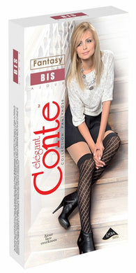 Conte Bis - Fantasy Ajour Openwork Cotton Women's Overknee (14С-33СП)