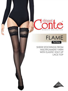 Conte Flame 20 Den - Fantasy Thin Stockings For Women (15С-72СП)