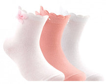 Load image into Gallery viewer, Conte-Kids Tip-Top #7С-50СП(000) - Lot of 2 pairs Cotton Socks For Girls