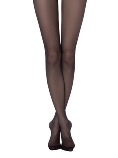Conte/Esli Vita 20 Den - Classic Low Waist Women's Tights with Reinforced Shorts (16S-38SPE)