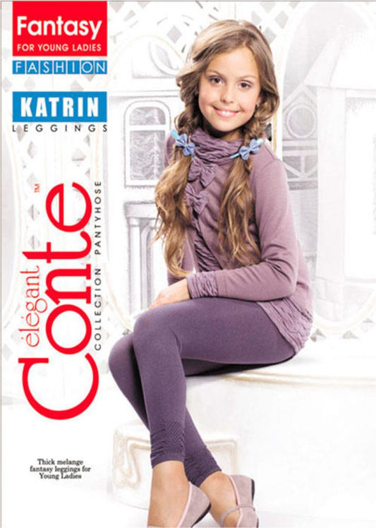 Conte Katrin 90 Den - Fantasy Opaque Leggings For Girls (12С-42СП)