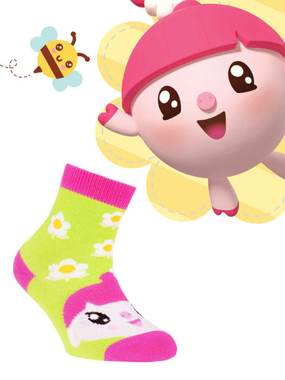 Conte-Kids Малышарики #16С-33СП(261) - Лот из 2 пар хлопковых носков для девочек и мальчиков