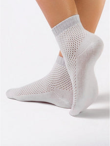 Conte Ajour #15С-81СП(077) - Lot of 2 pairs Openwork Cotton Women's Socks