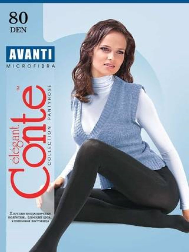 Conte Avanti 80 Den - Microfibra Opaque Women's Tights (8С-40СП)