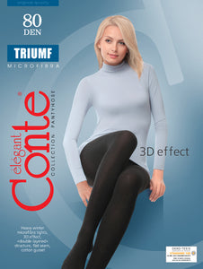 Conte Triumf 80 Den - Microfibra Warm Women's Tights (8С-53СП)