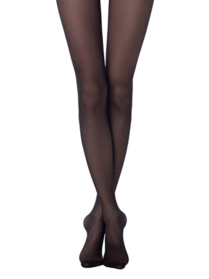 Conte/Esli Vita 40 Den - Classic Low Waist Women's Tights with Reinforced Shorts (16S-39SPE)