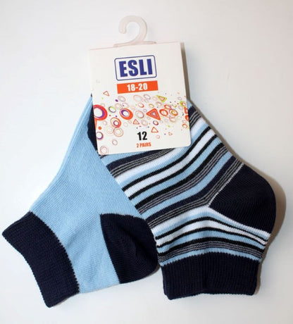 Conte Esli #14С-14СПЕ(708) - Pack of 2 pairs Cotton Socks For Boys