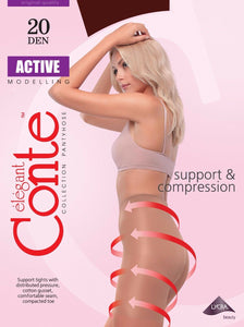 Conte Active 20 Den - Modelling Control Top Women's Tights (8С-63СП)